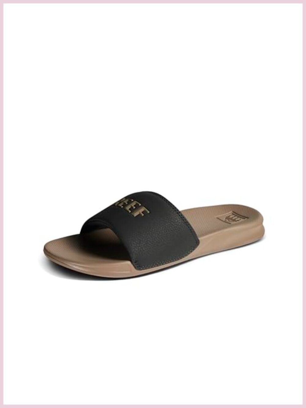 Men's Slide Sandals Water-Friendly Padded Strap EVA Footbed Beach